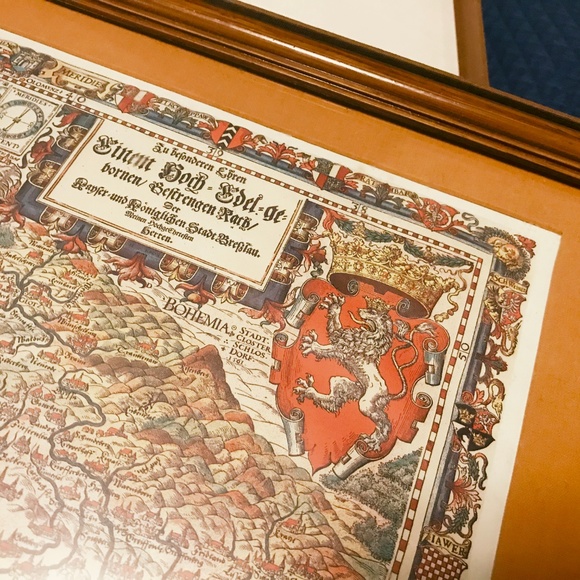 Boho Alert! 17th Century Map that Includes Bohemia
